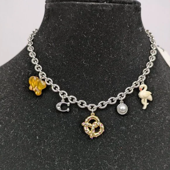 Coach Charm Necklace - Picture 2 of 7